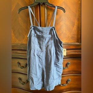 Old Navy Women’s Linen Blend Utility Romper
